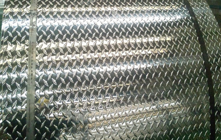 Embossed Aluminum Panel for Sled Decks