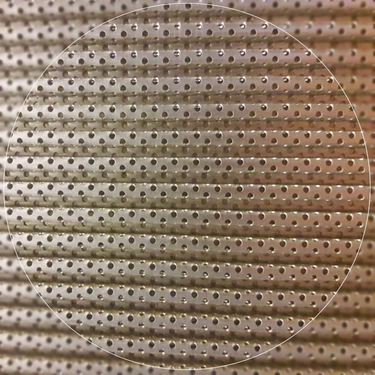 Round Hole Perforated Aluminum Corrugated for Elevator Cabin Decoration