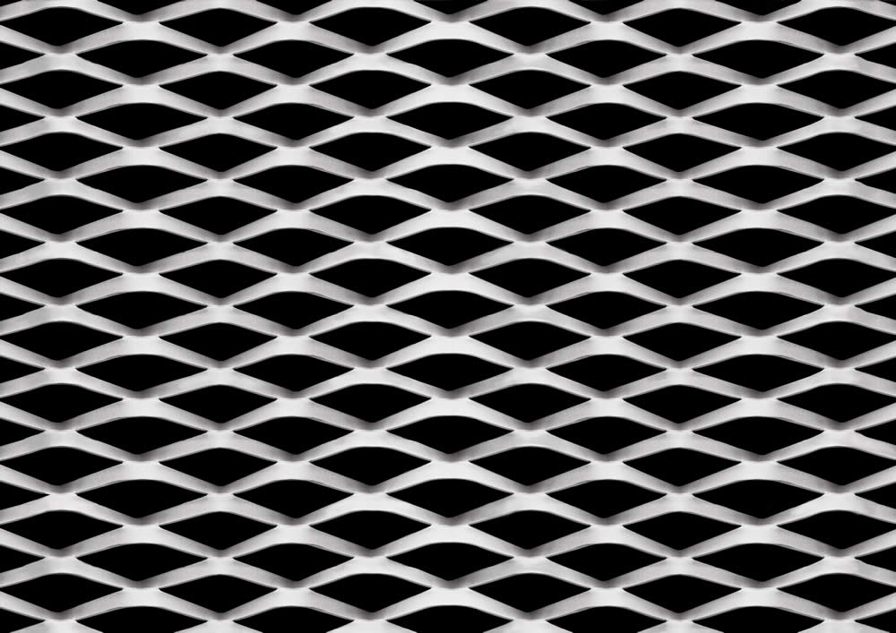Aluminum Stretched Rhombus Mesh for Ceiling Panel Cladding